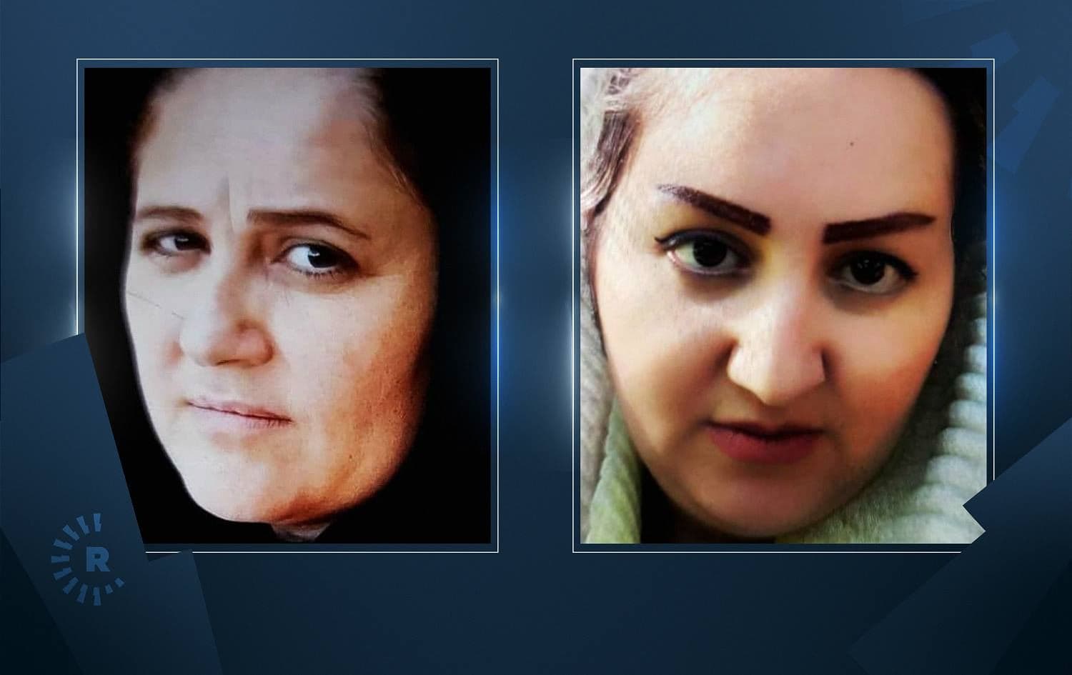 Sisters Bayan and Sahar Moradi were killed in Sanandaj on July 25, 2021. Photo: courtesy of the Moradi family