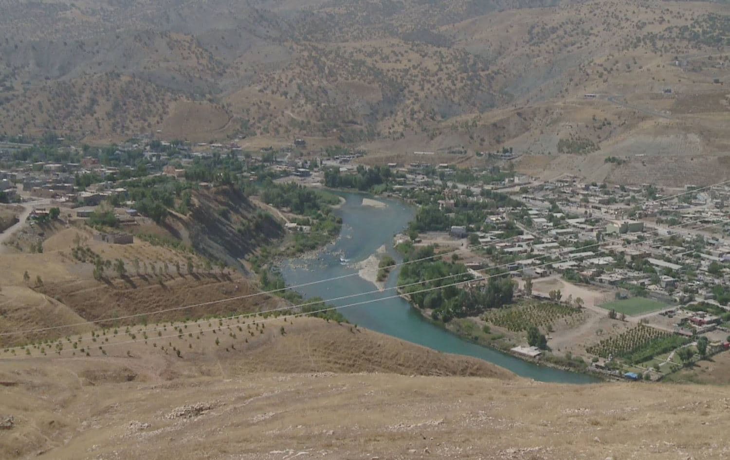 Dukan, Sulaimani province. August 2021. Photo: Rudaw/screenshot