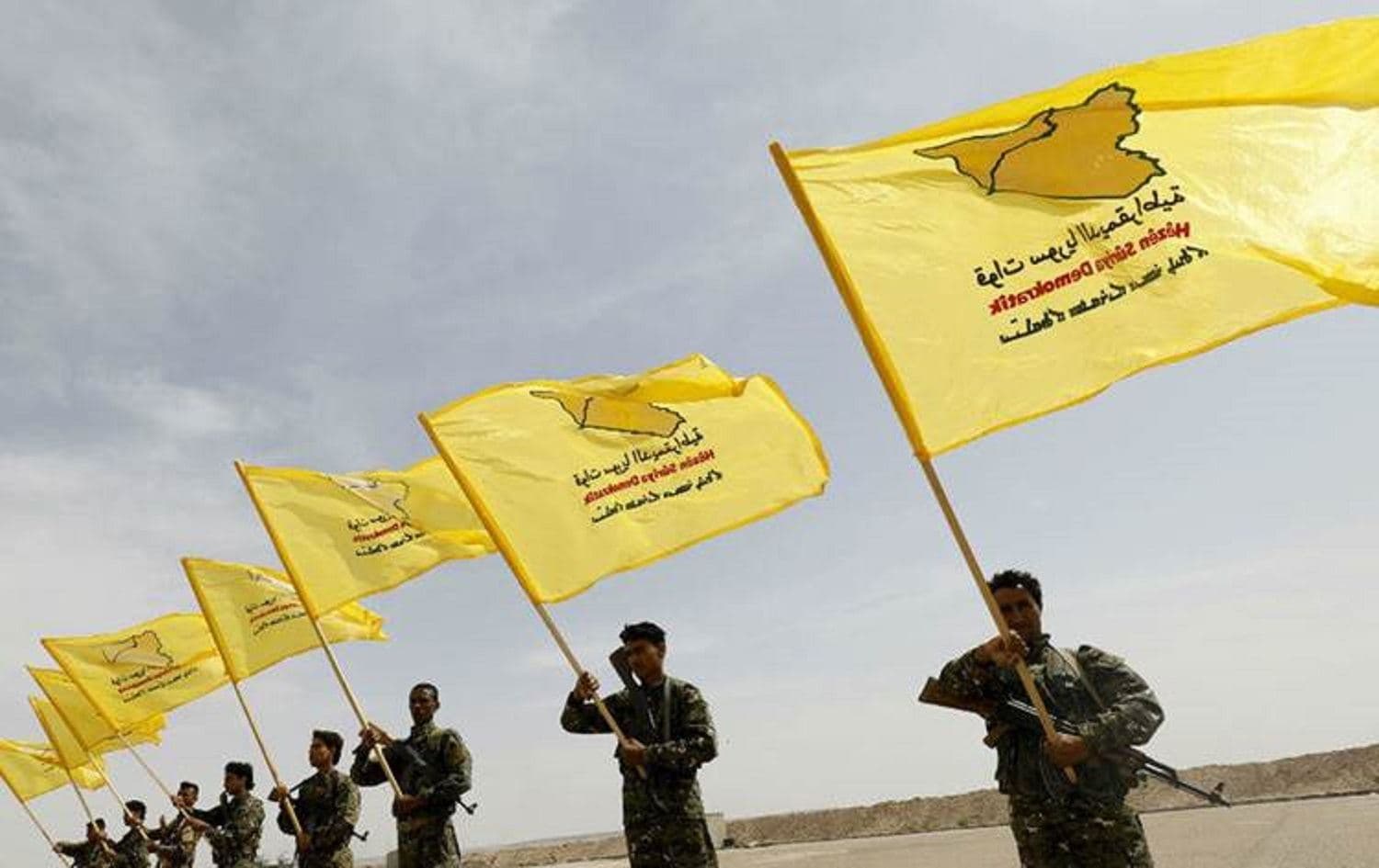 Members of the Syrian Democratic Forces. File photo: SDF