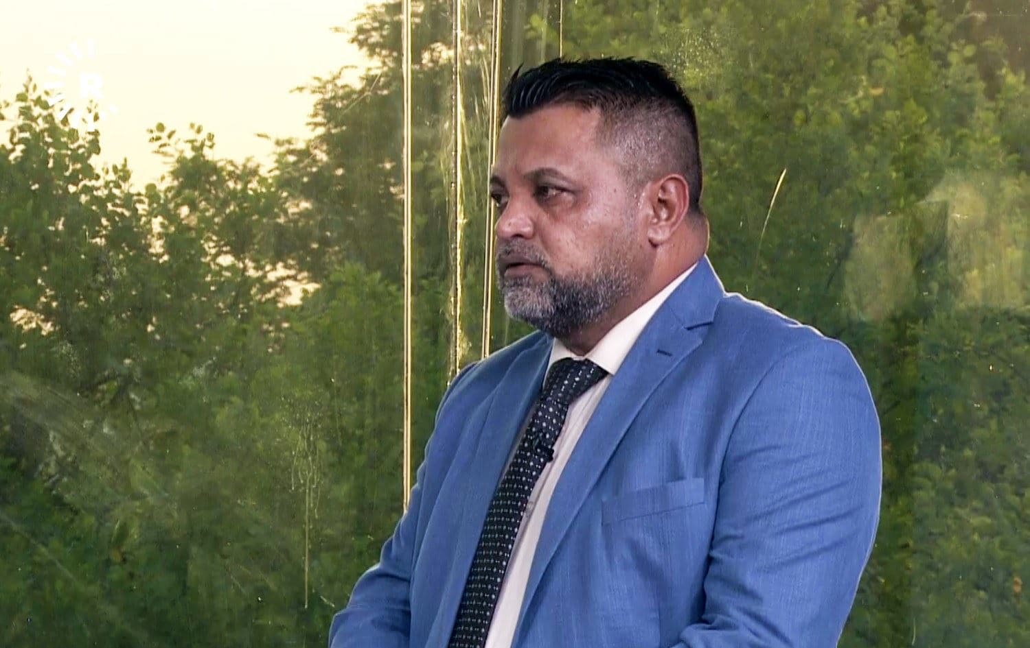 Issam Hussein, a popular Sadrist commentator. Photo: Rudaw