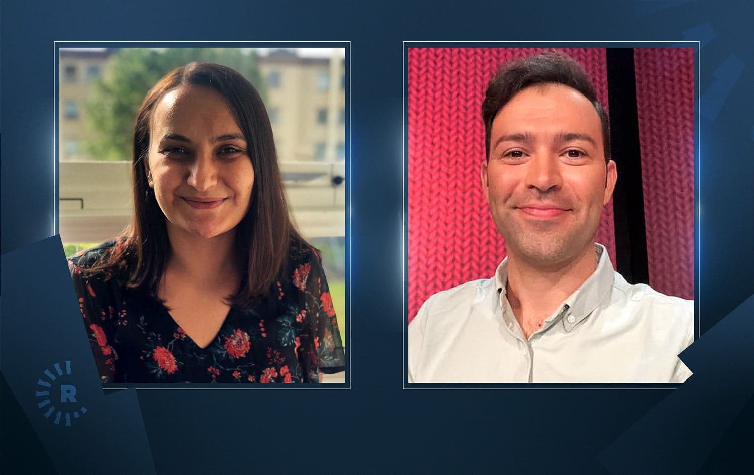 Seher Ayder (left) and Mani Hussaini (right) both won seats in Norway’s parliament. Photo: Seher Ayder and Mani Hussaini Facebook pages
