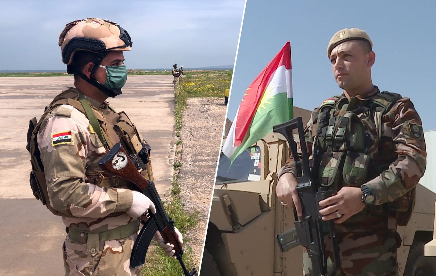 Baghdad and Erbil are in talks to form joint brigades to fight ISIS in the disputed areas. File photos: Rudaw