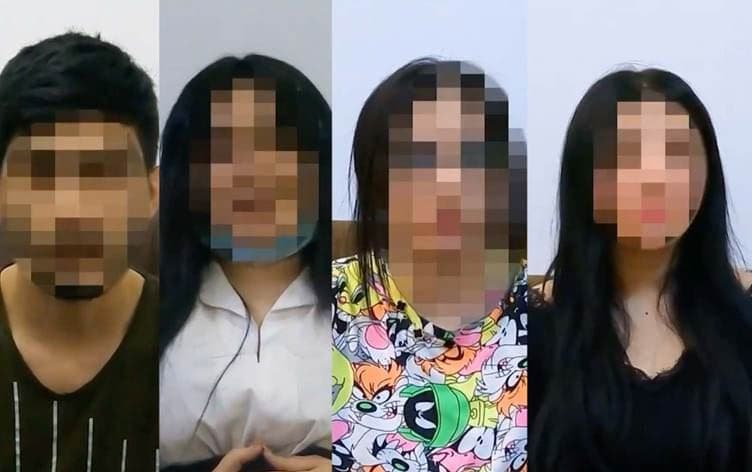 A group of people accused of extortion and threats on social media have been arrested. Photo: handout/Kurdistan Region Security Council