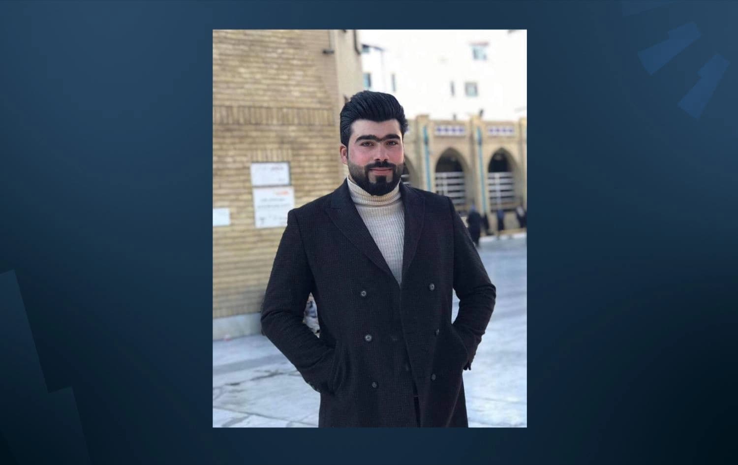 Kurdish migrant Rebwar Sleman says he was accused of extremism in Latvia. Photo: submitted to Rudaw by family member