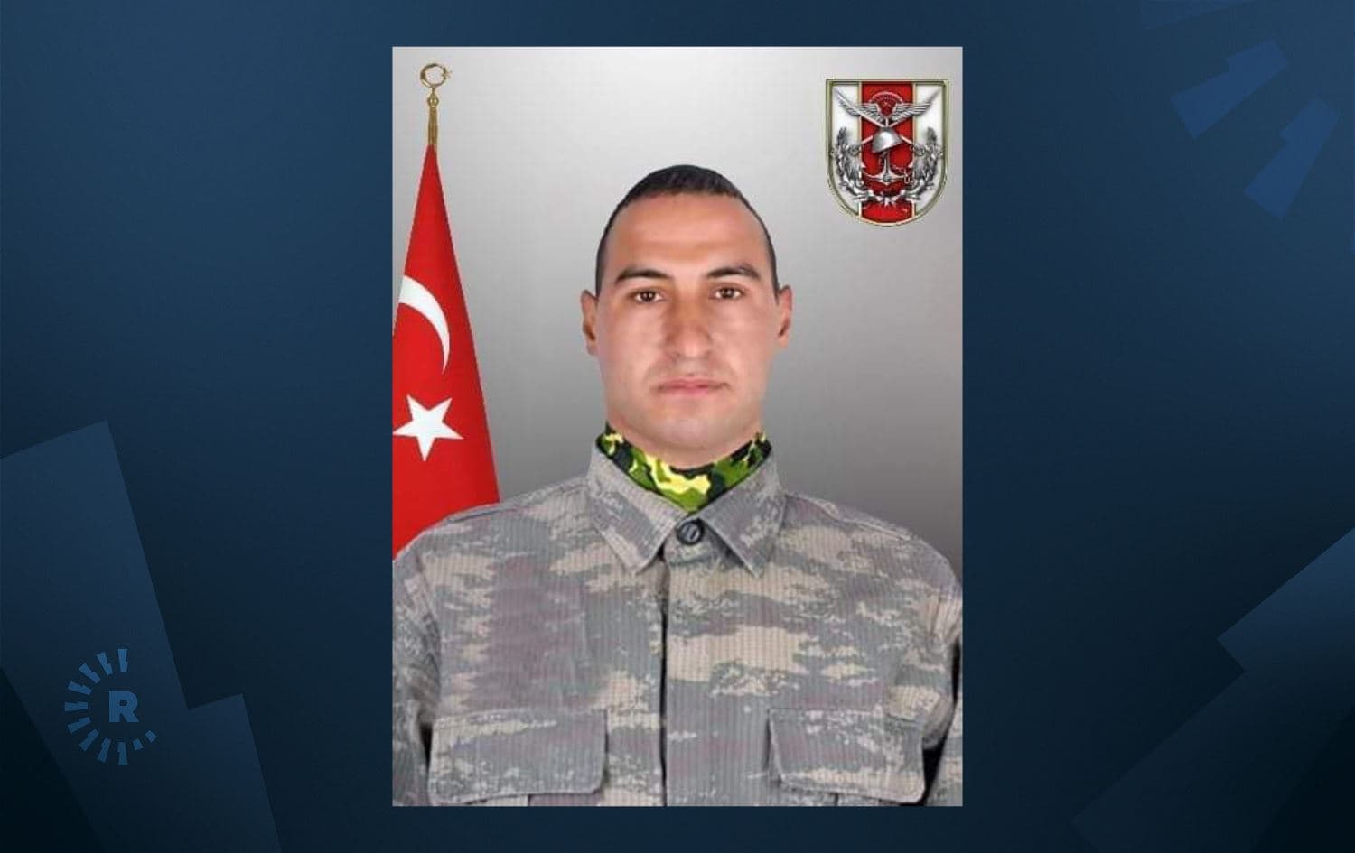 Turkish soldier, Islam Ciftci, was killed by the PKK on October 31, 2021. Photo: defense ministry