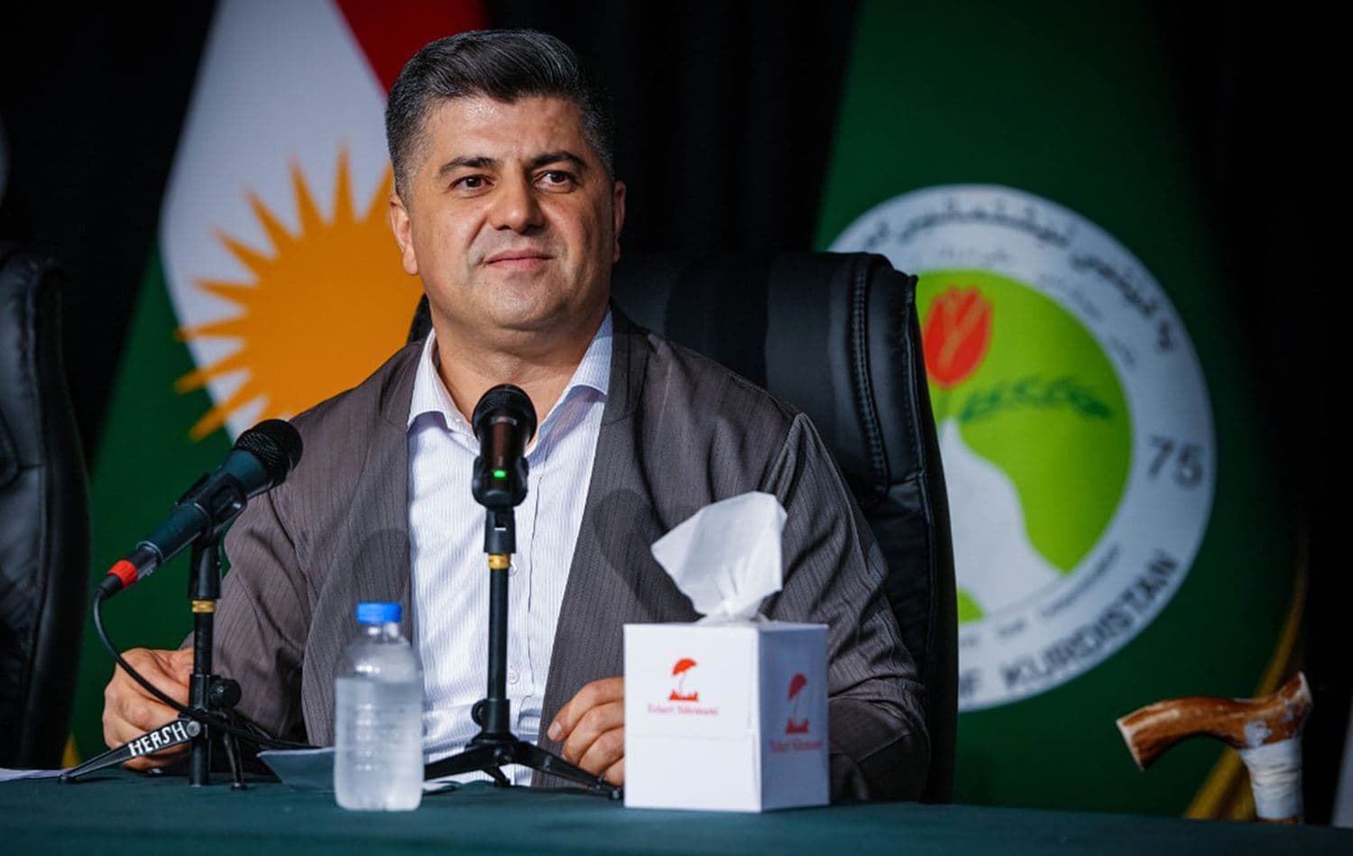 PUK co-chair Lahur Talabany. Photo: Lahur Talabany’s Facebook