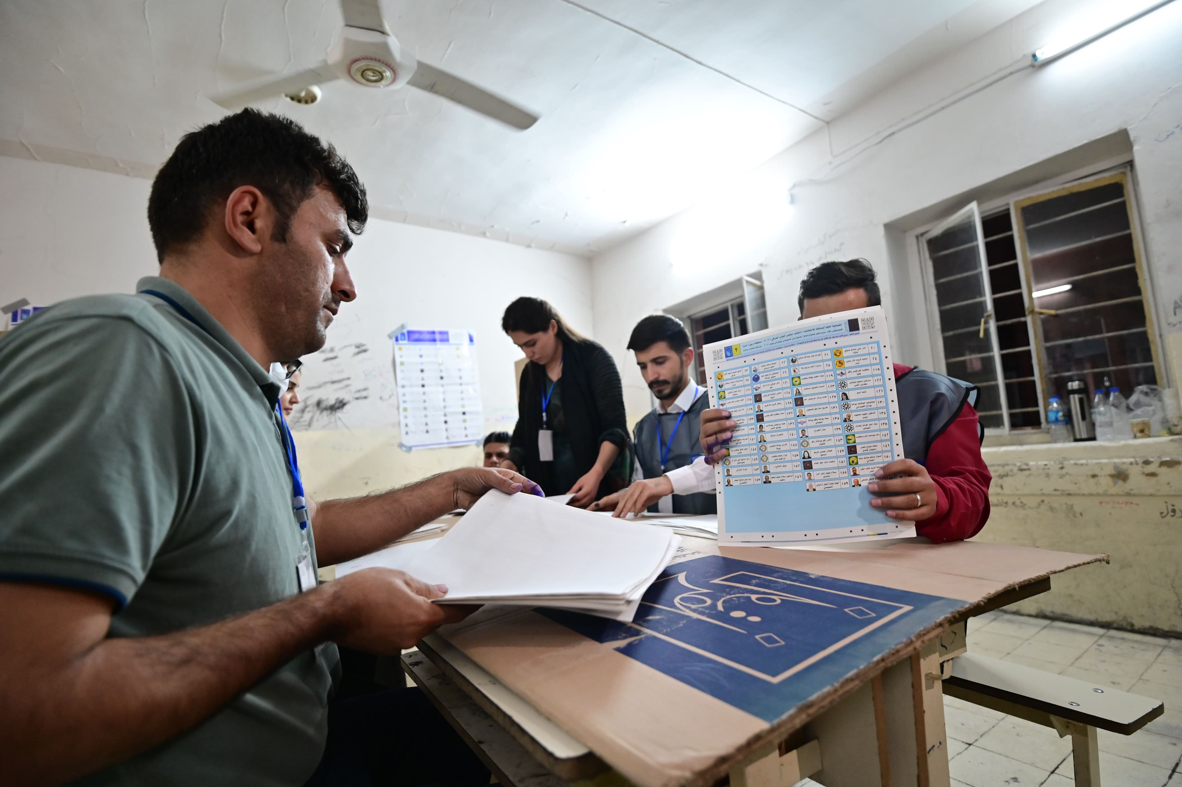 Iraqi parliamentary elections on 10 October, 2021 in Erbil, Kurdistan Region. Photo: Bilind T. Abdullah