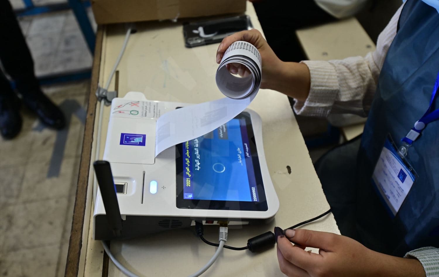 Iraqi parliamentary elections on October 10, 2021 in Erbil, Kurdistan Region. Photo: Bilind T. Abdullah