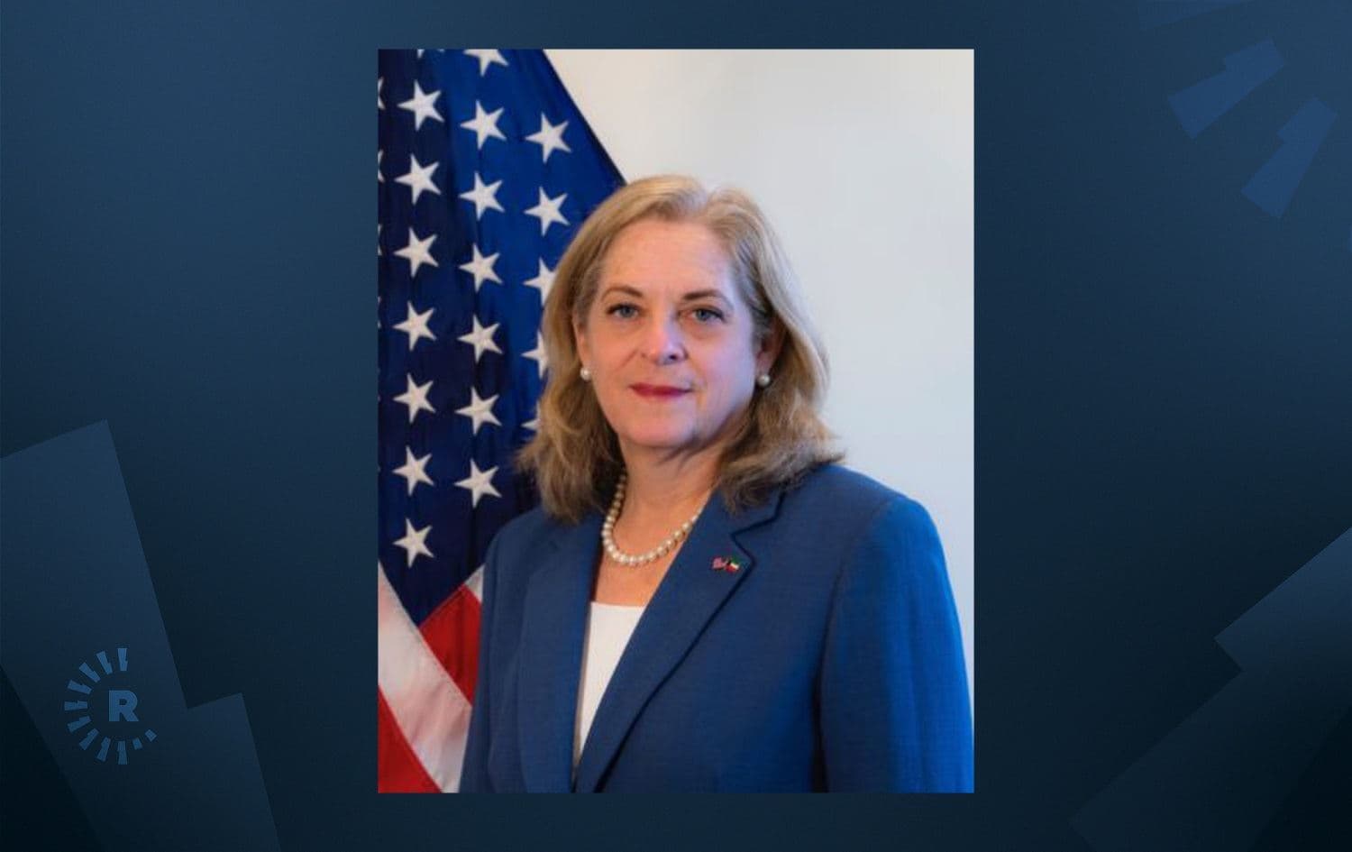 Alina L. Romanowski was nominated as the new US ambassador to Iraq. Photo: Alina Romanowski / Twitter