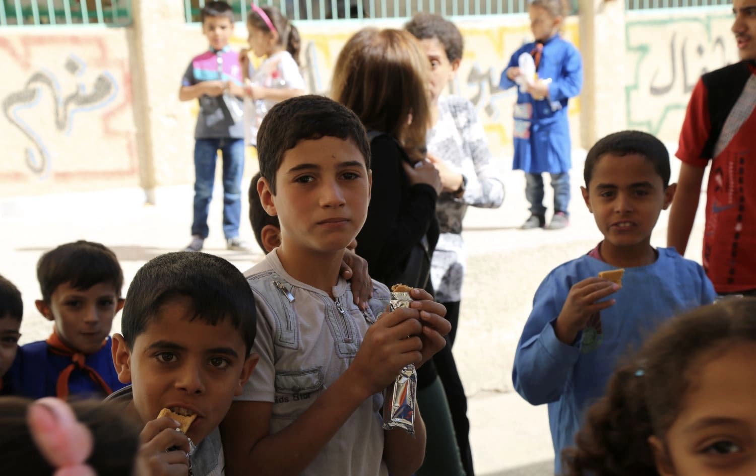 File photo of Syrian children. Credit: ECHO 