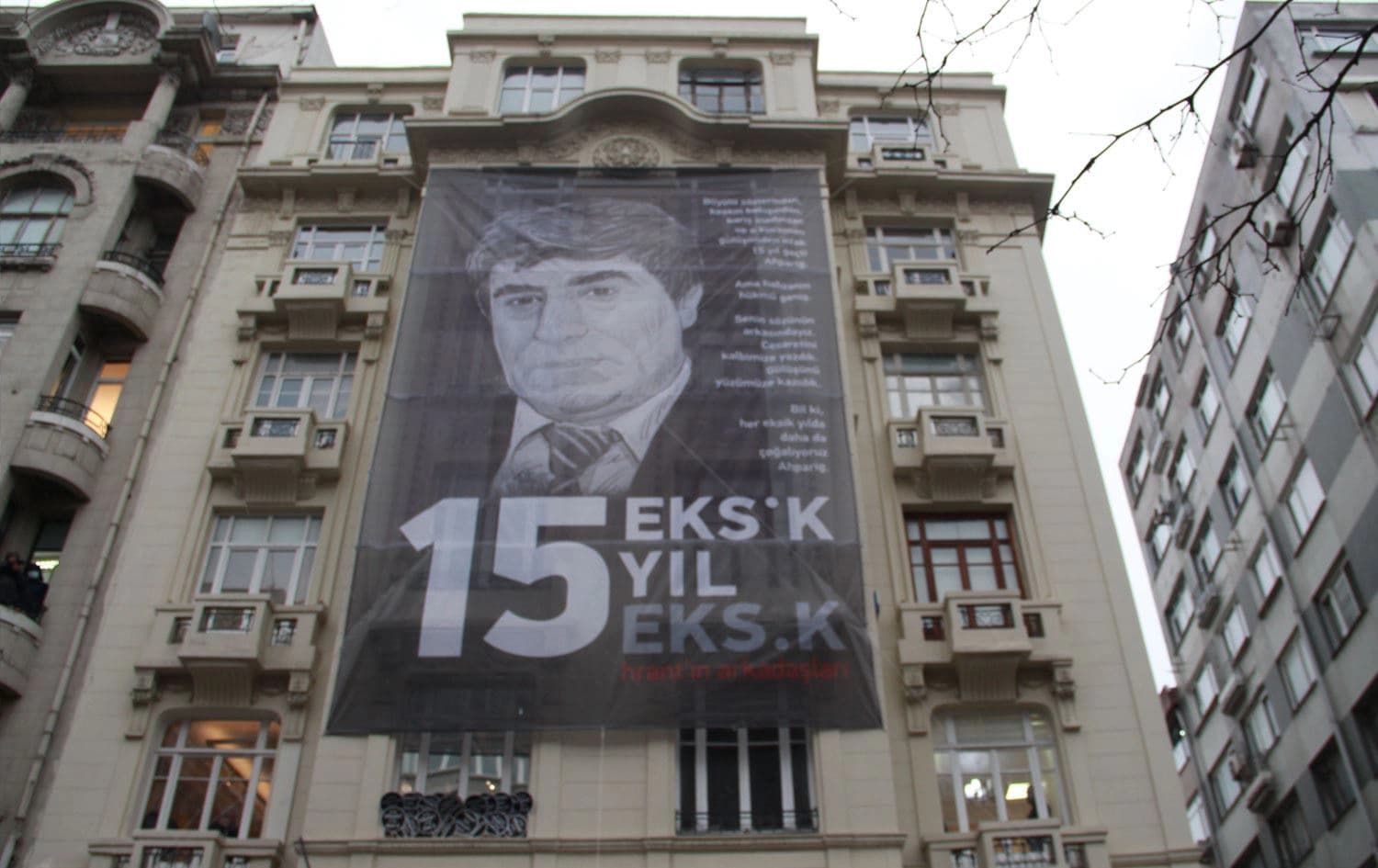 Hrant Dink, katledilişinin 15. yılında anıldı: ‘15 Eksik Yıl’