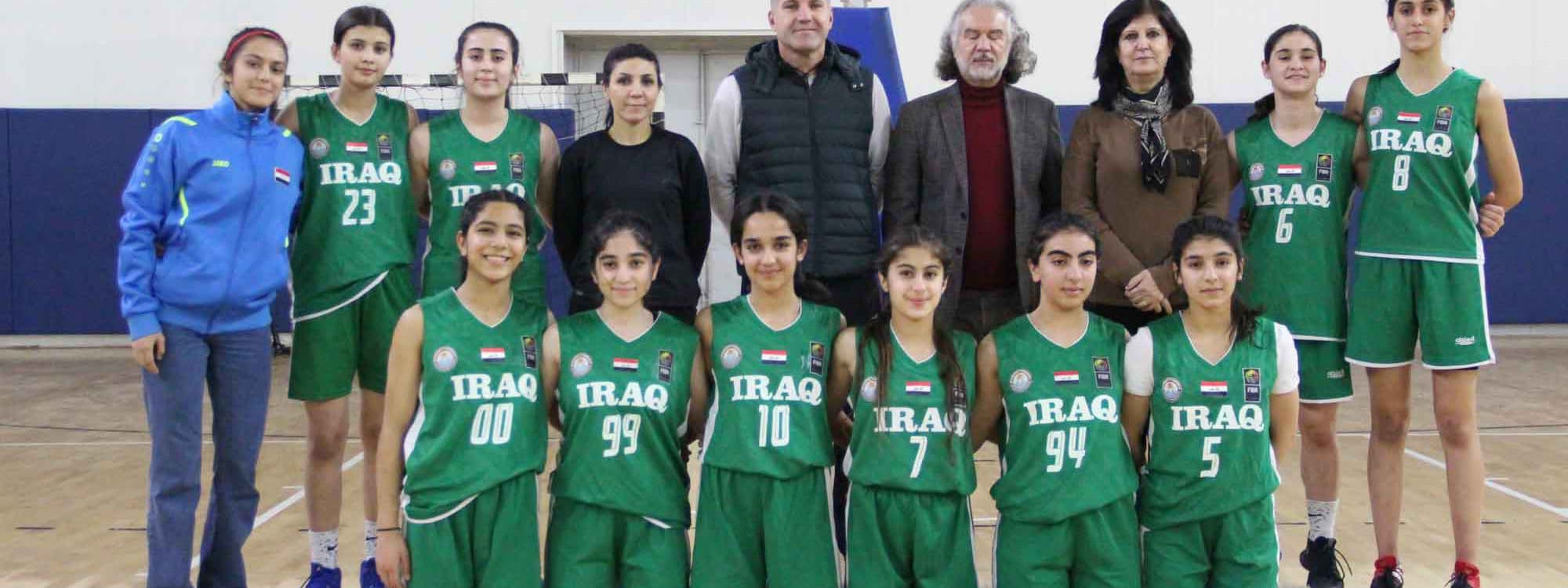 FOTO: 14-18 yaş Irak Kadın Basketbol Milli Takımı İstanbul’da