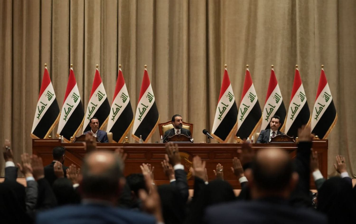 Iraqi parliament meeting on March 5, 2022. Photo: handout 