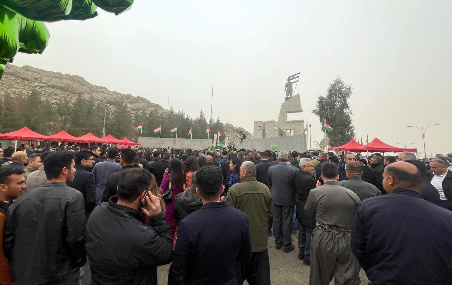 Merasîm û çalakiya li Ranye (Wêne: Rûdaw)