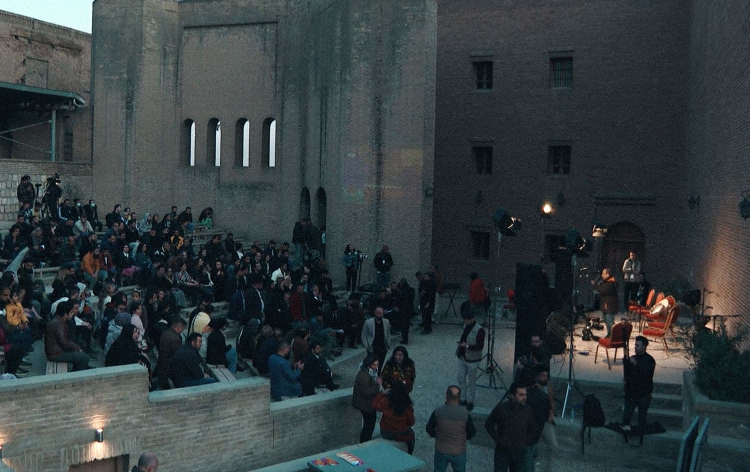 Erbil citadel hosts multicultural music concert
