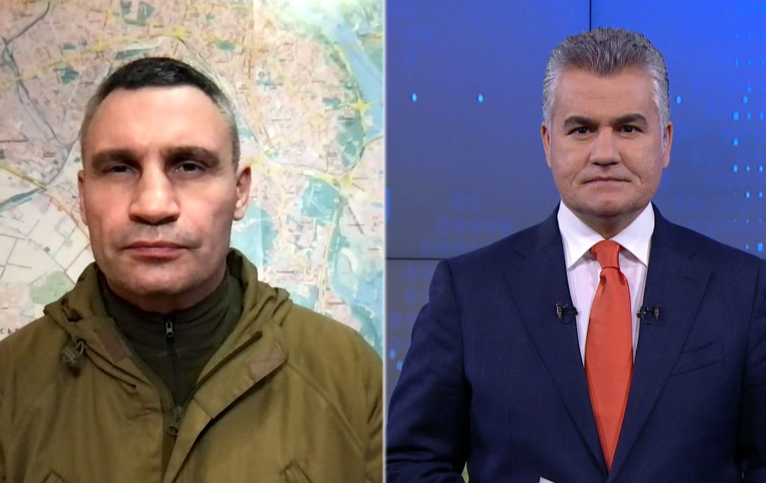 Kiev Belediye Başkanı Vitaliy Kliçko ve Senger Abdurrahman