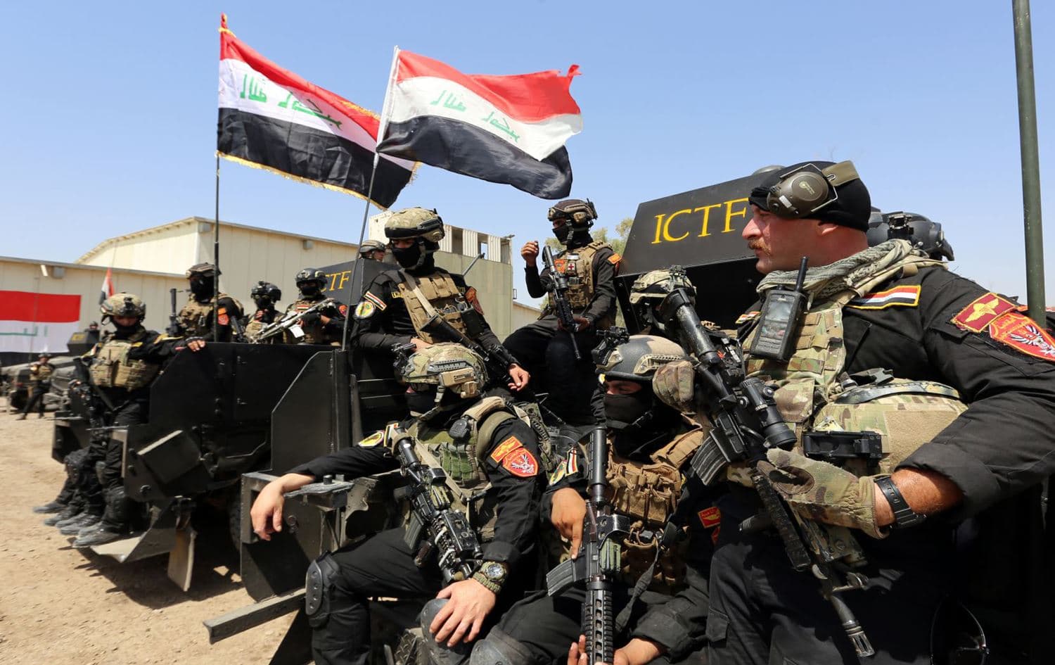 Iraqi Special Operations Forces in Mosul in 2016. Photo: AFP