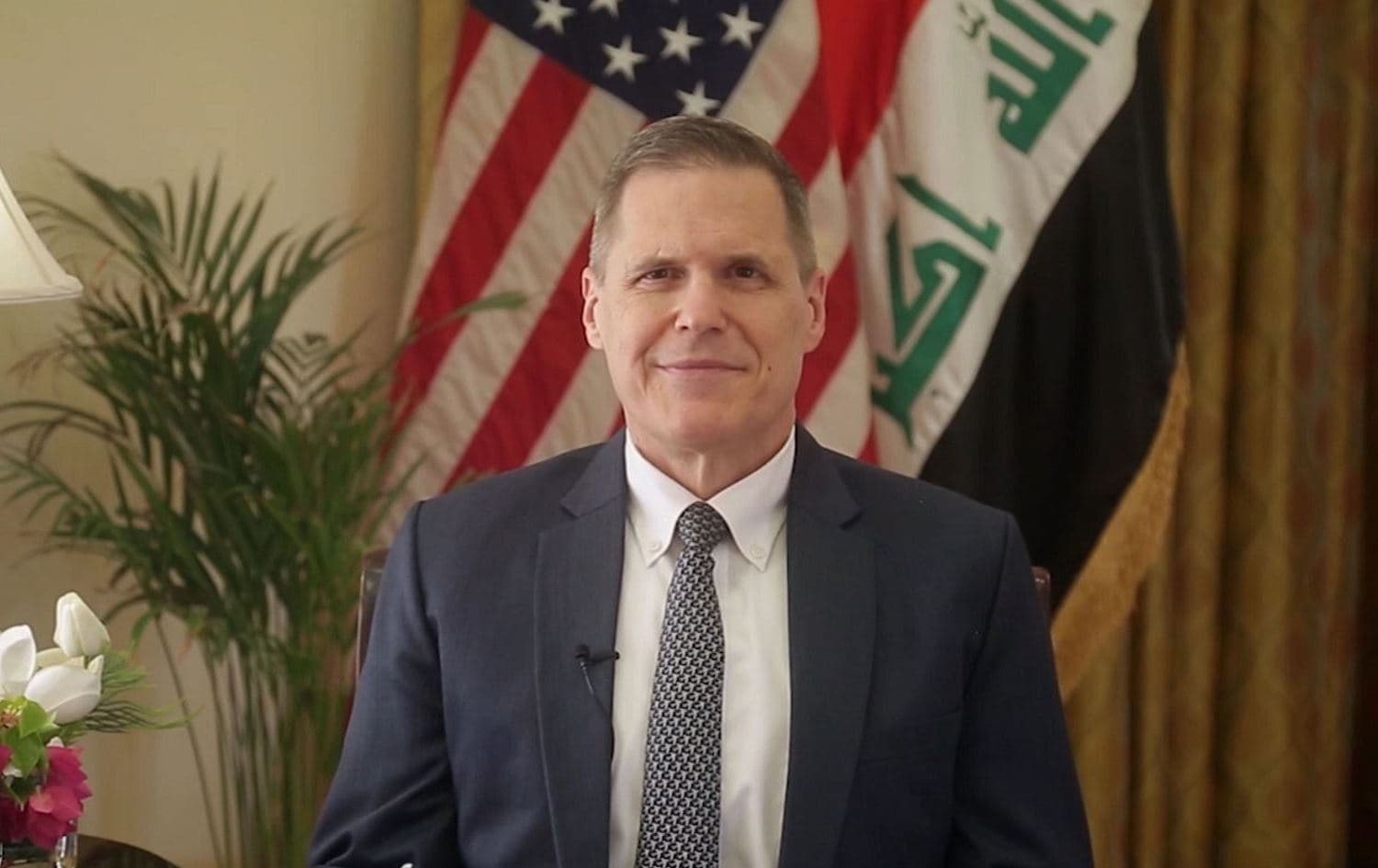 Outgoing US Ambassador to Iraq Matthew Tueller. File photo: US Embassy