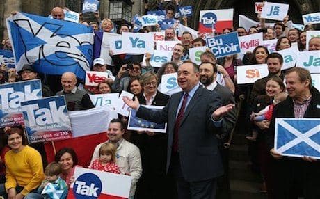 Kurds and Catalans Look to Scotland for Success
