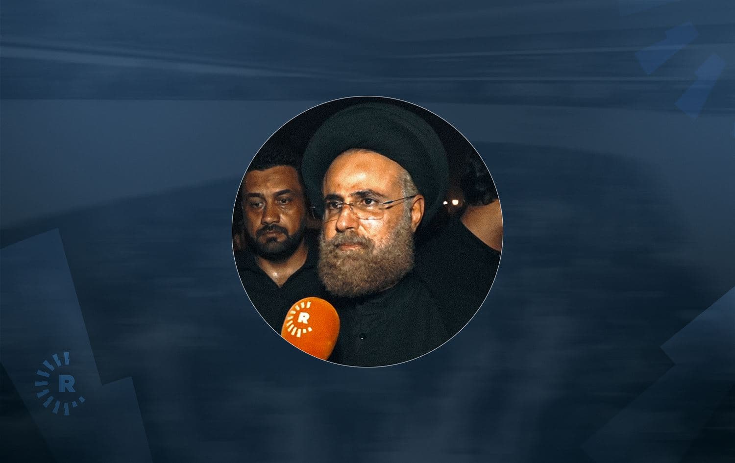 Ibrahim Jabiri, head of Sadr office, speaking to Rudaw on July 31, 2022. Photo: Rudaw