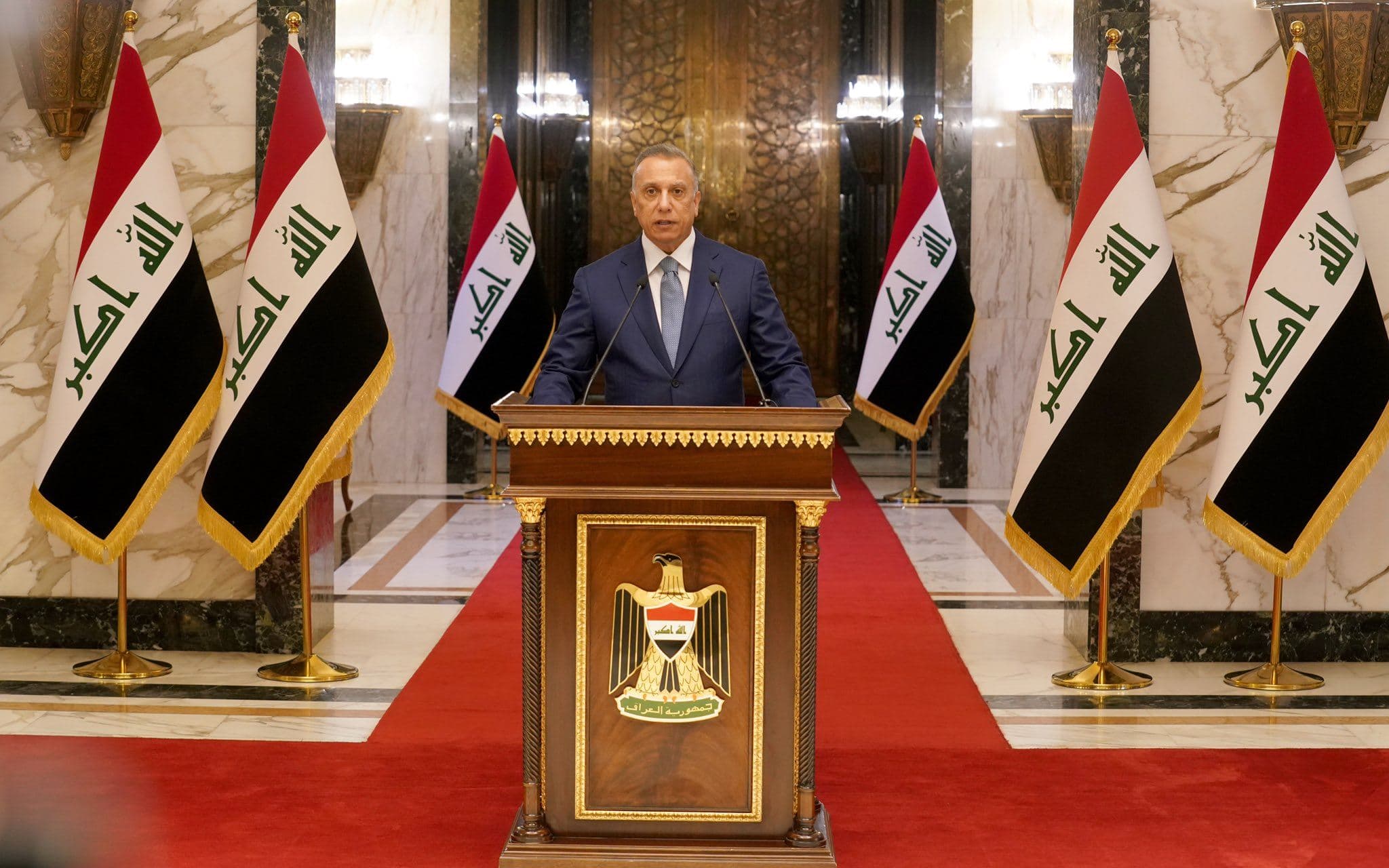 Iraqi PM Mustafa al-Kadhimi. Photo: file/Kadhimi's office 
