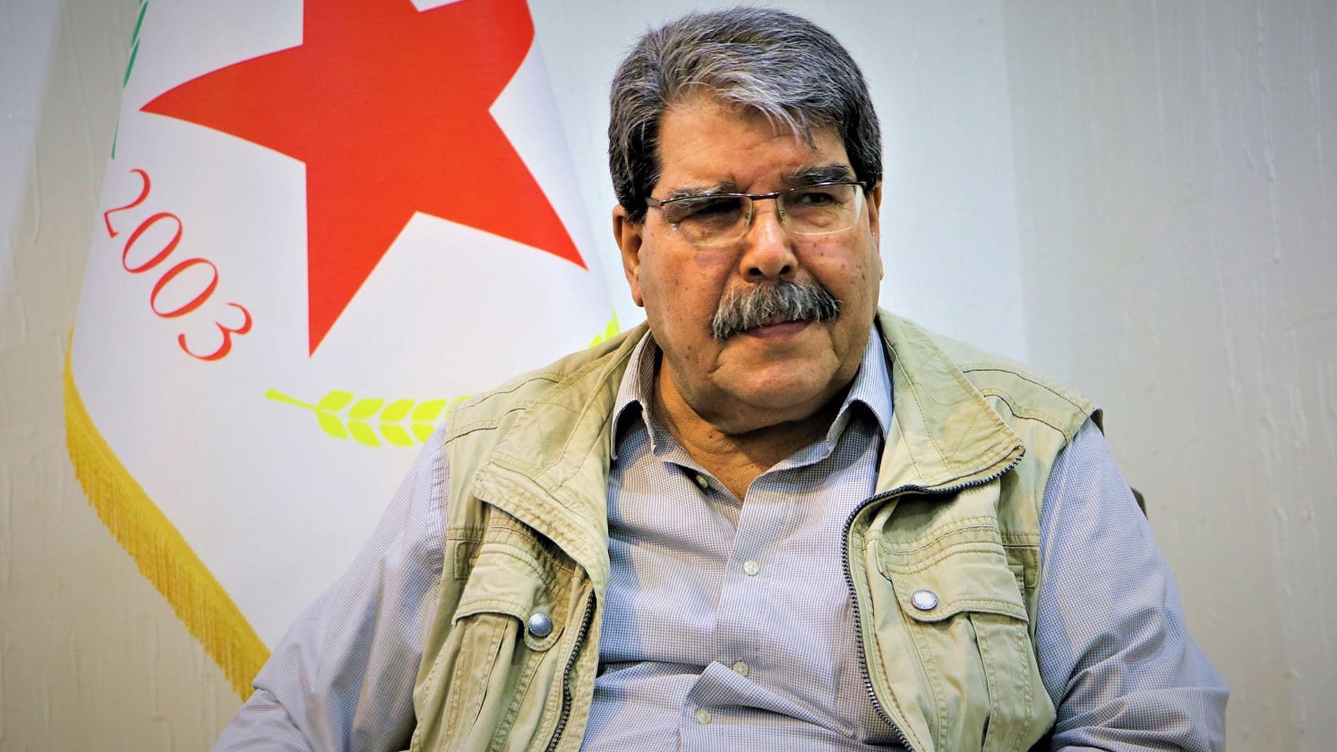 PYD Co-chair Salih Muslim. Photo: ANHA/file 