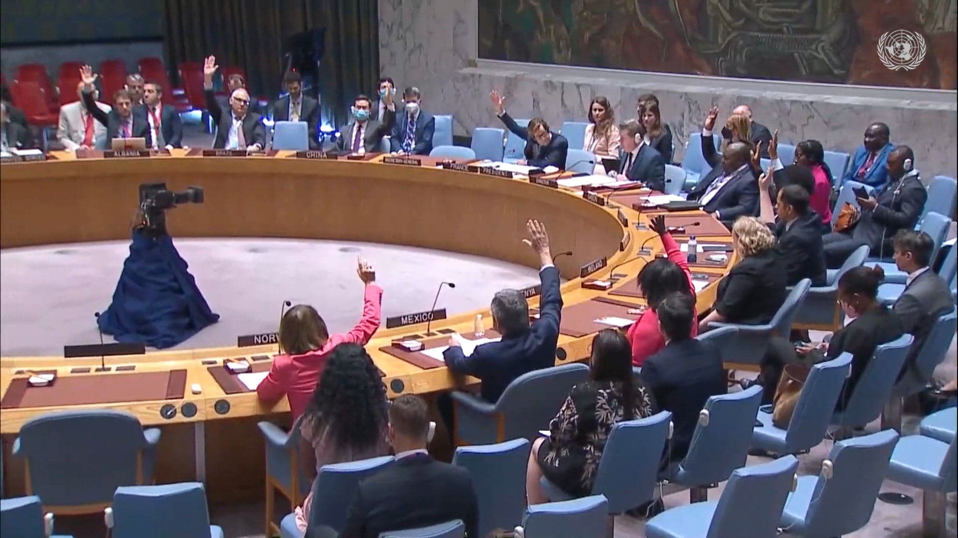 The United Nations Security Council voted to extend UNITAD's mandate on September 15, 2022. Photo: UNITAD