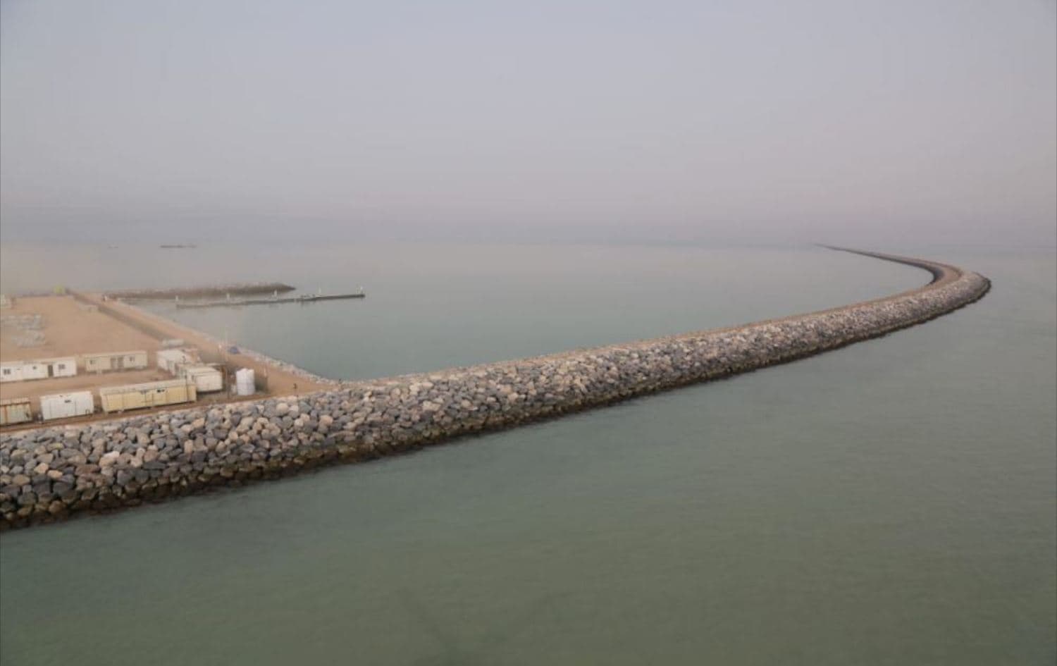 The port is to be build south of Umm Qasr port. Photo: Iraqi state media