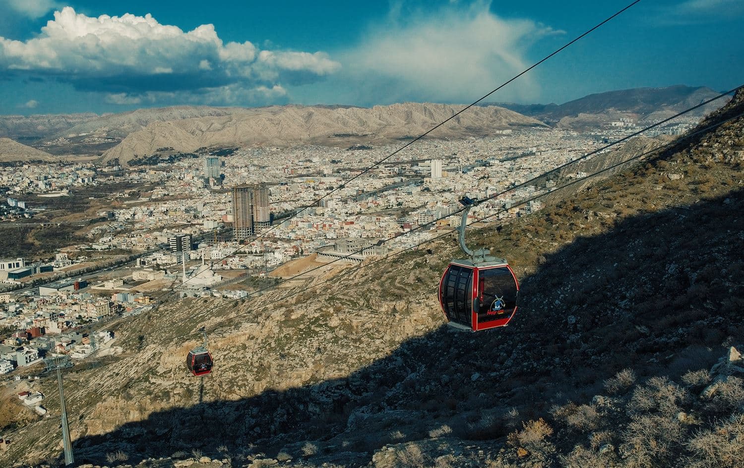 An aerial view of Duhok. Photo: Bilind T. Abdullah/Rudaw