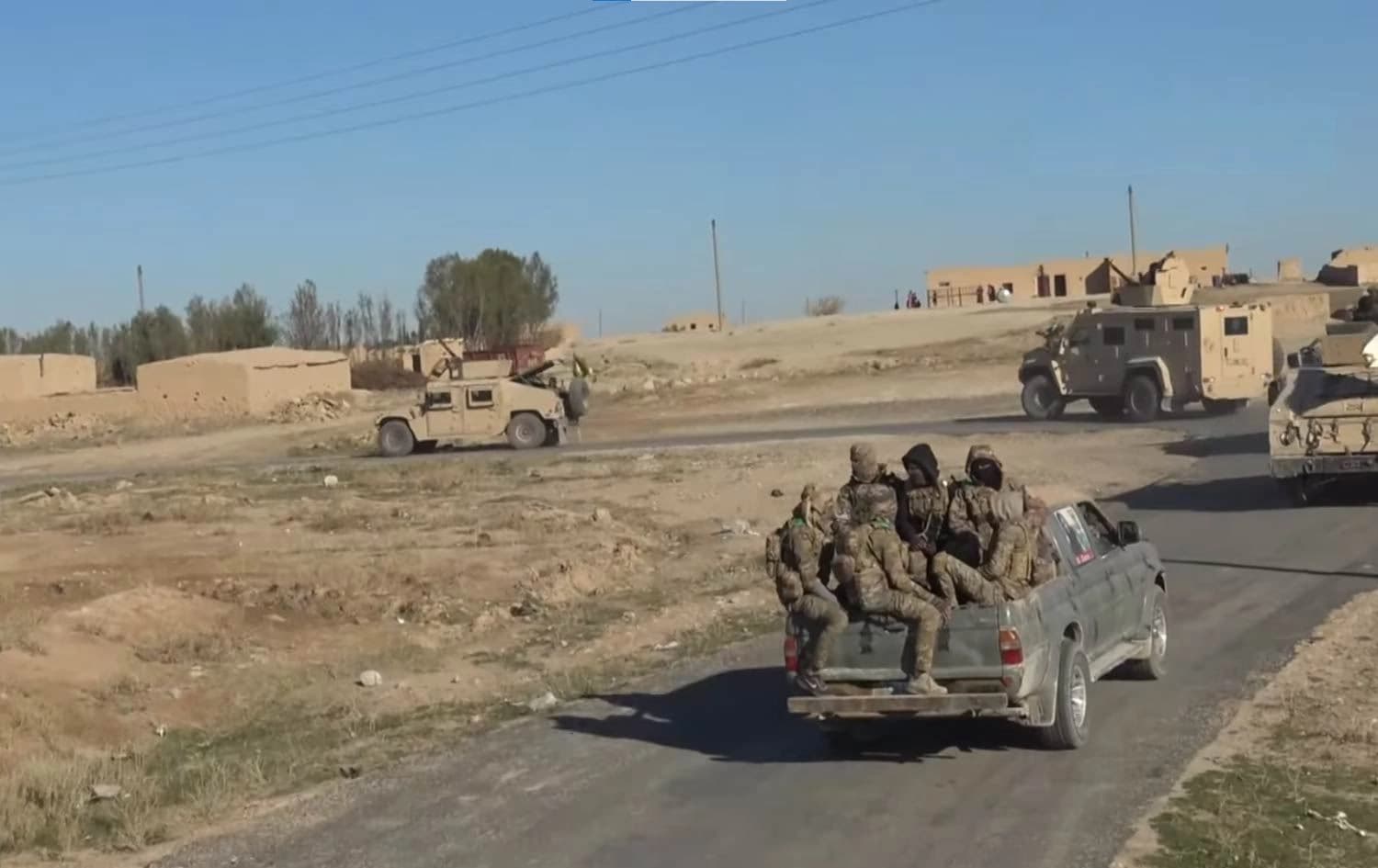 SDF forces during new anti-ISIS operation. Photo: SDF