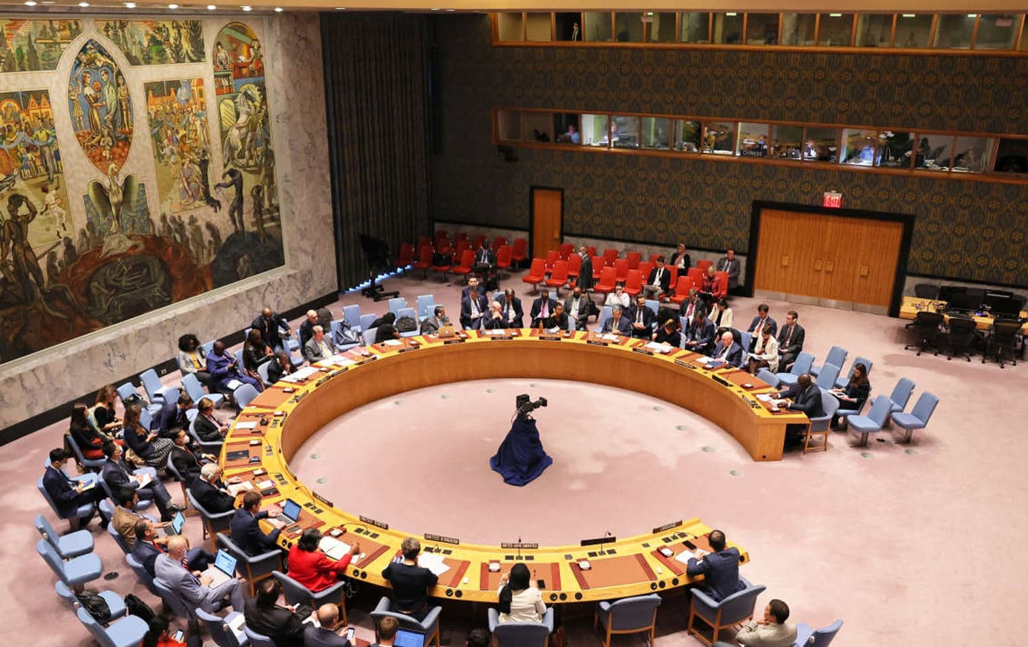Meeting of the UN Security Council in New York on October 27, 2022. Photo: AFP