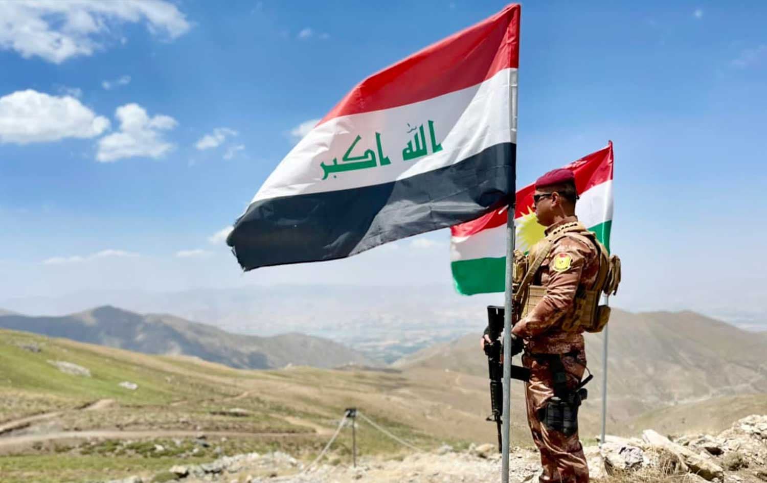 A soldier from Iraq's border forces. Photo: handout/file