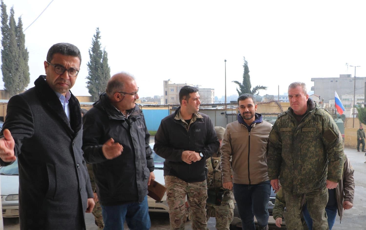 Şanda leşkerî ya Rûsyayê li Kobanî ya Rojavayê Kurdistanê