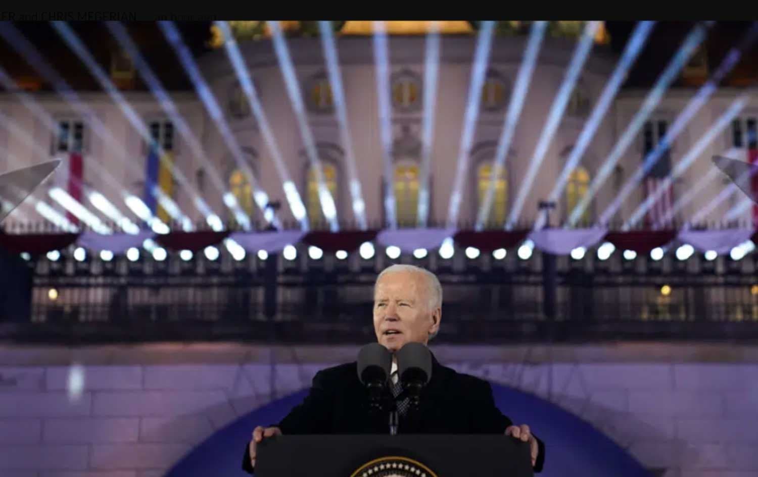 Biden in Poland says US and allies ‘have Ukraine’s back’