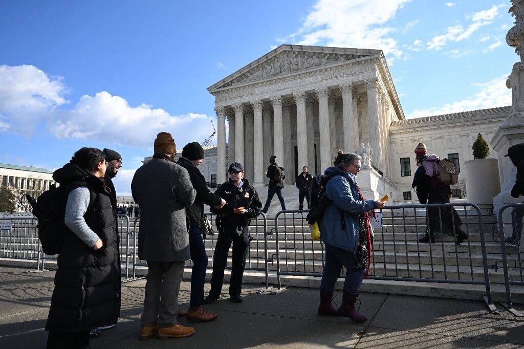 US Supreme Court building. Photo: file/AFP