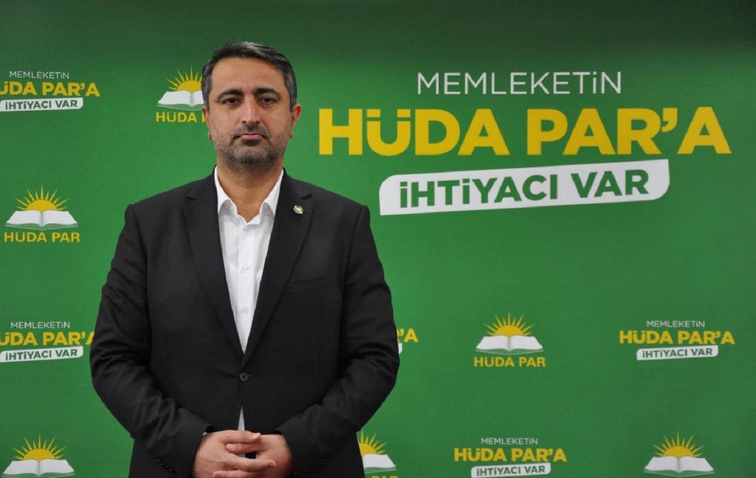 Serkan Ramanli, spokesperson of the Huda Par party. Photo: Huda Par