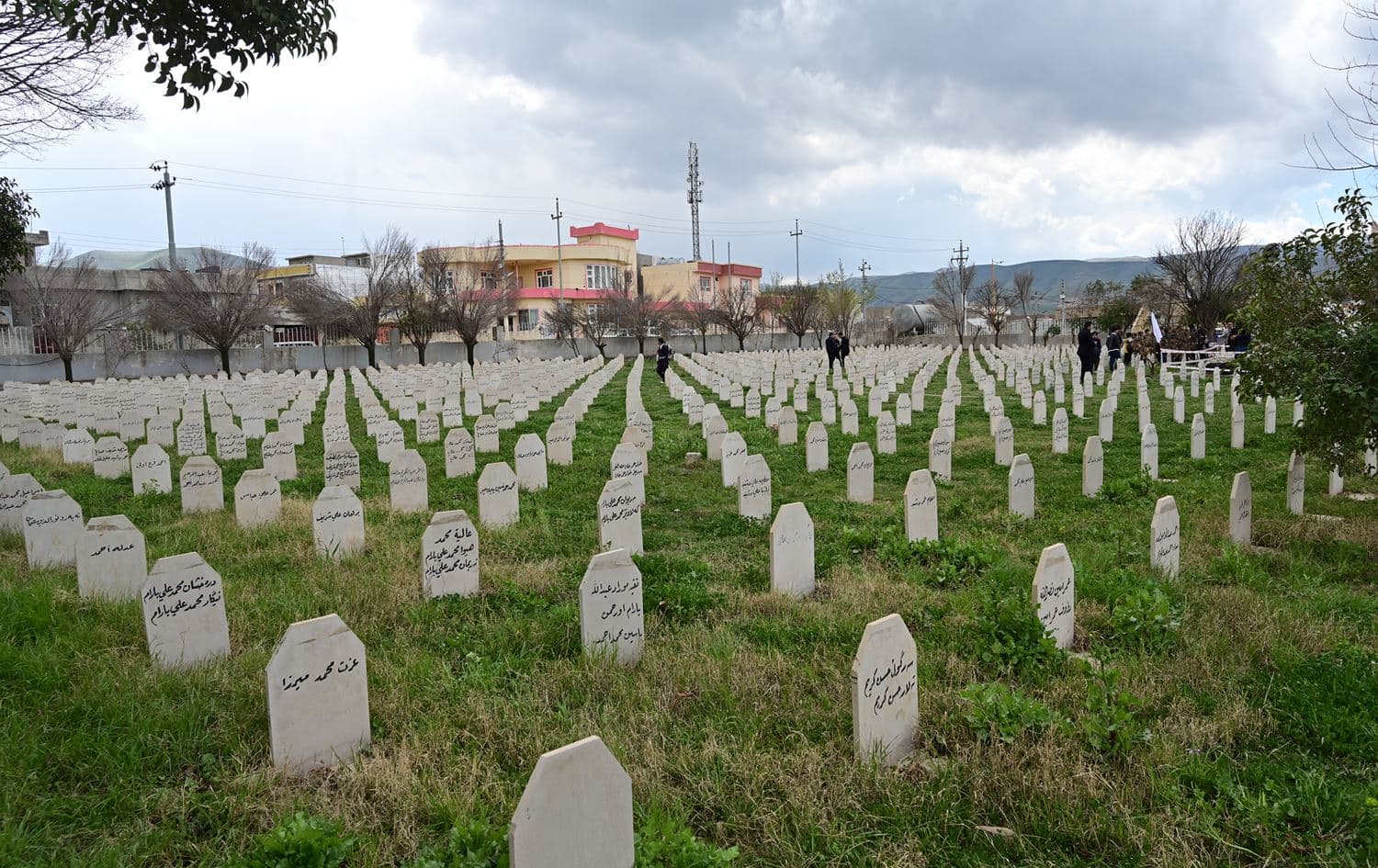 A graveyard for the victims of the Anfal genocide in Halabja. Photo: Bilind T. Abdullah/Rudaw