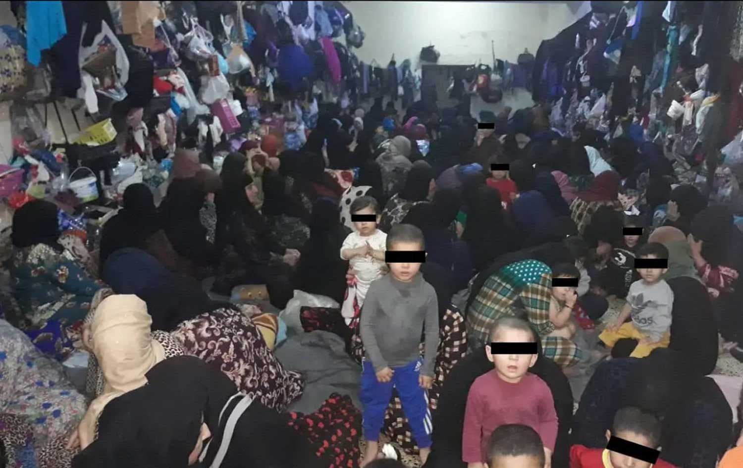 The overcorwing of a women’s cell at Tal Kayf prison in Nineveh provine in April 2019. Photo: HRW 