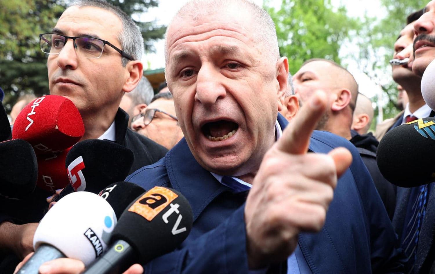 Umit Ozdag, leader of the Victory (Zafer) Party. Photo: Adem ALTAN/AFP