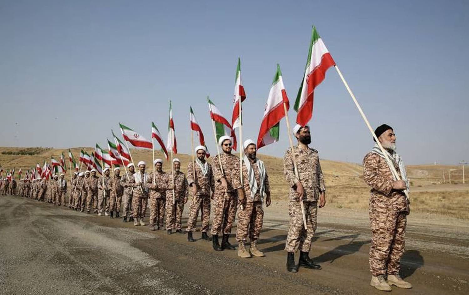 Members of the Islamic Revolutionary Guard Corps (IRGC). Photo: WANA