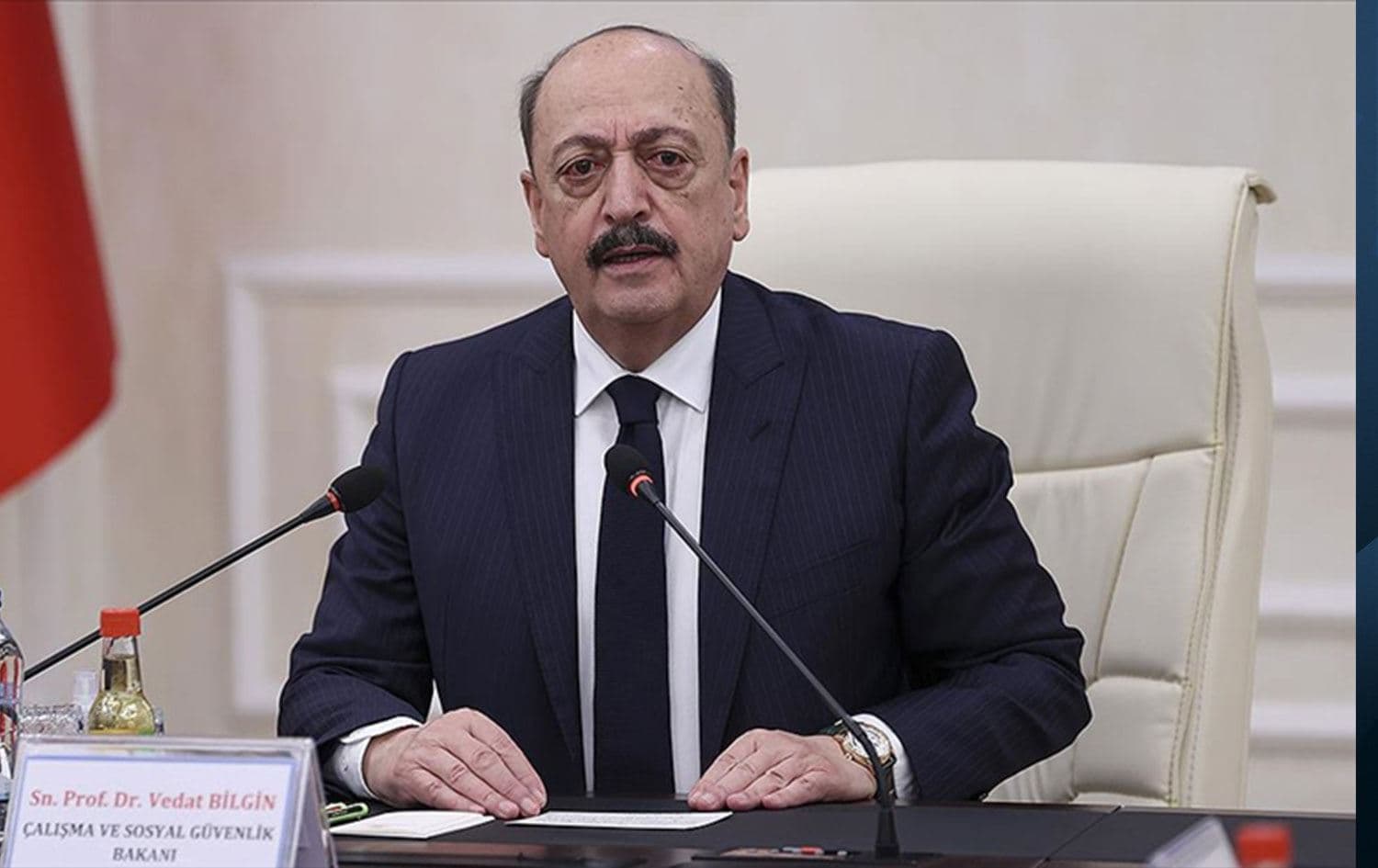 Türkiye Çalışma ve Sosyal Güvenlik Bakanı Vedat Bilgin