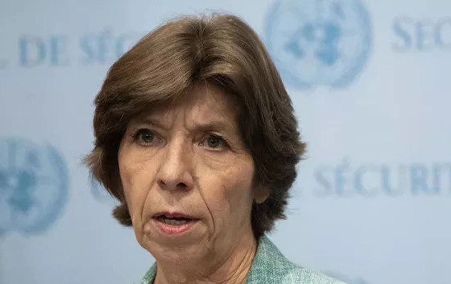 French Foreign Minister Catherina Colonna. Photo: Bryan R. Smith/AFP