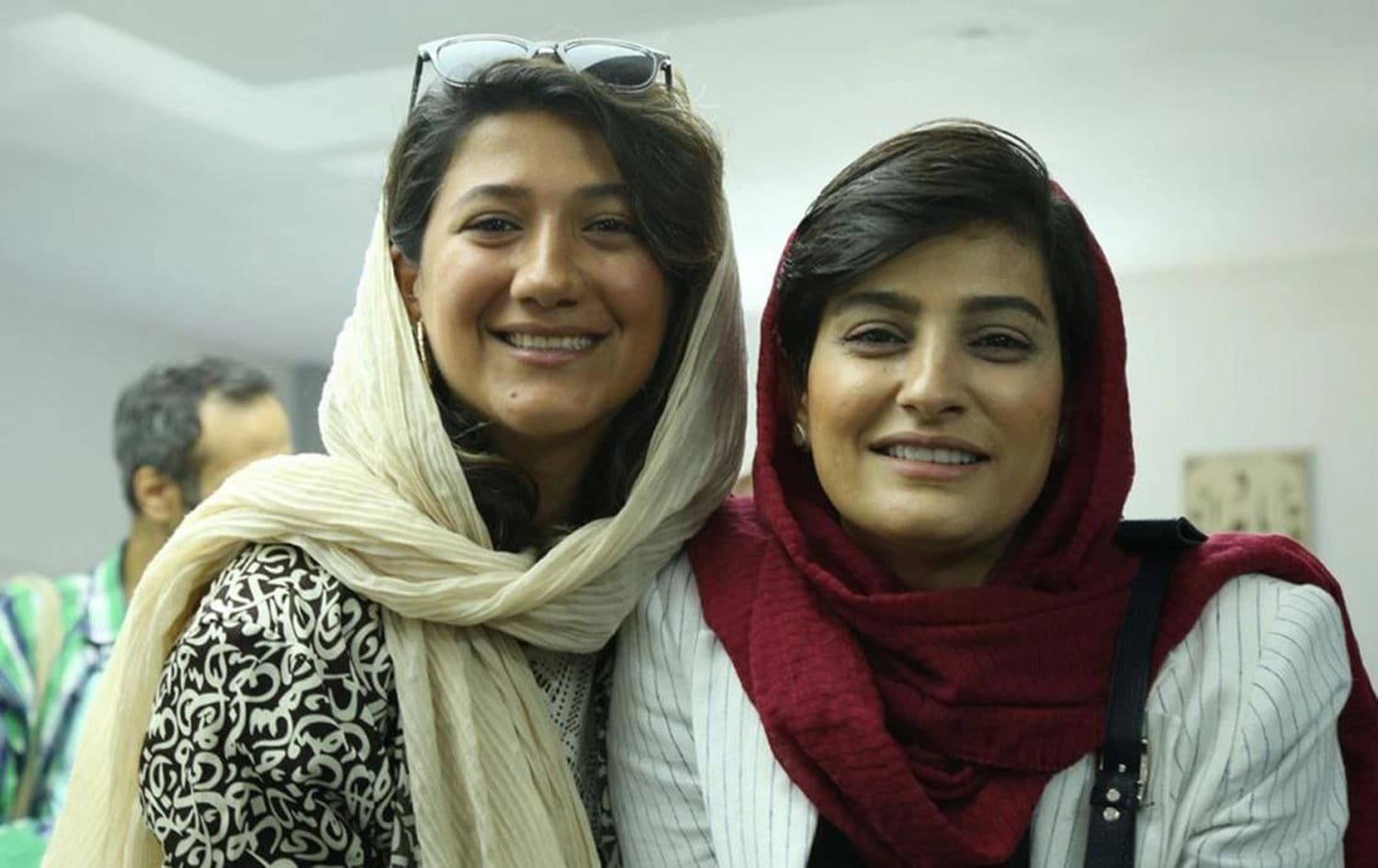 Niloufar Hamedi (left) and Elaheh Mohamadi, two Iranian journalists, were arrested in September 2022 for the coverage of the death of Zhina (Mahsa) Amini. Photo: Iranian social media