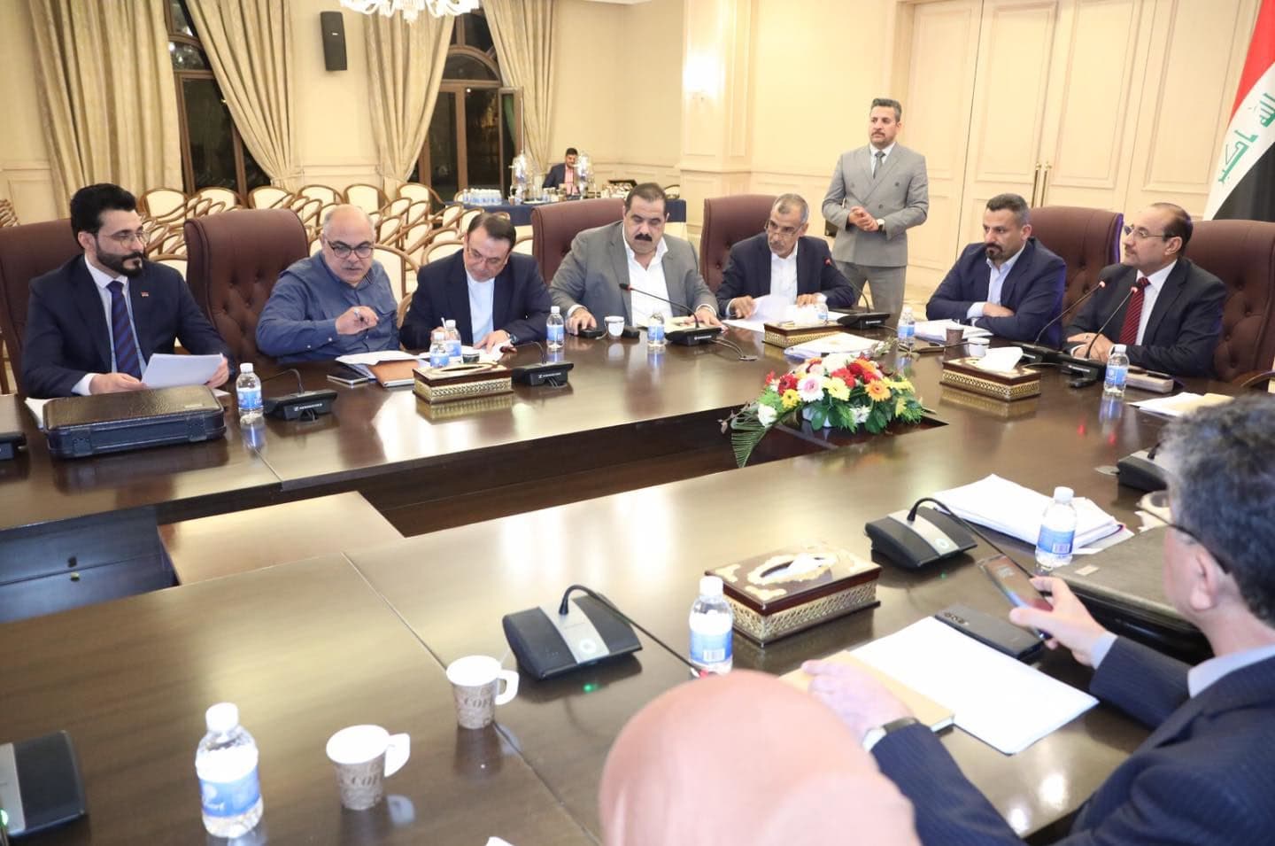 Iraqi parliament's finance committee meeting on May 26, 2023. Photo: handout
