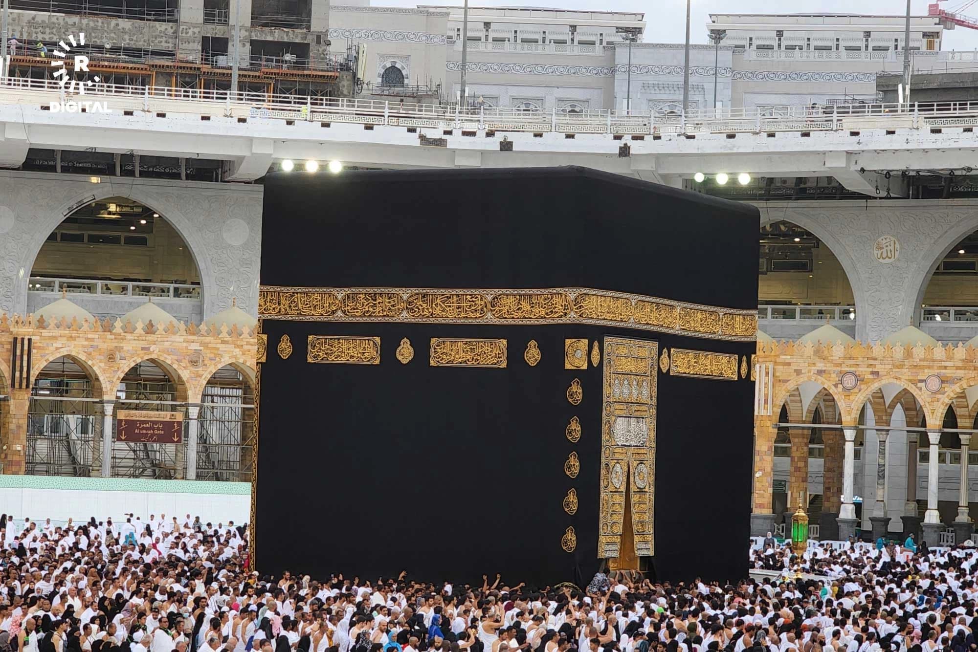 دیمەنێکی کەعبەی پیرۆز. وێنە: سۆران بەهادین - رووداو