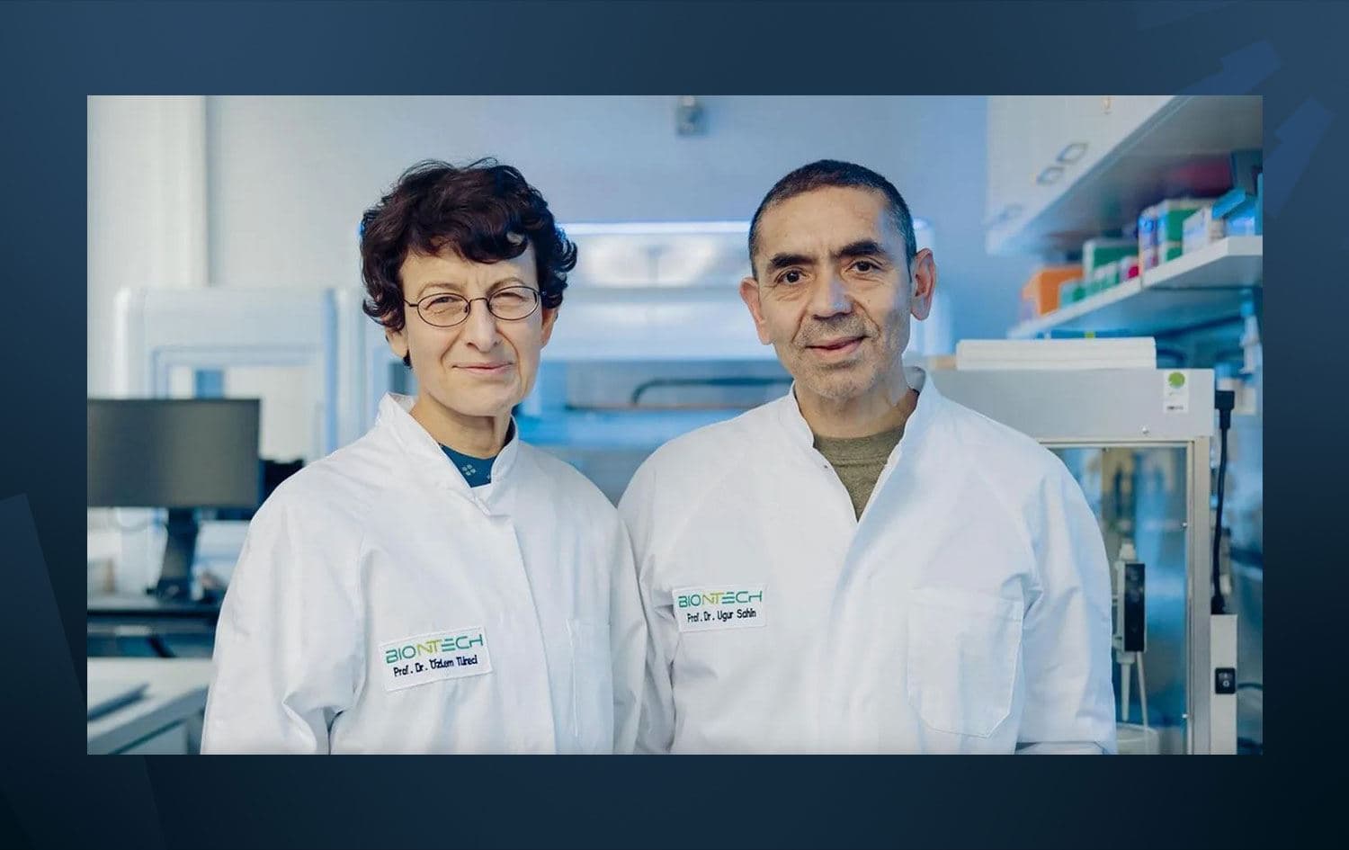 Özlem Türeci ve Uğur Şahin