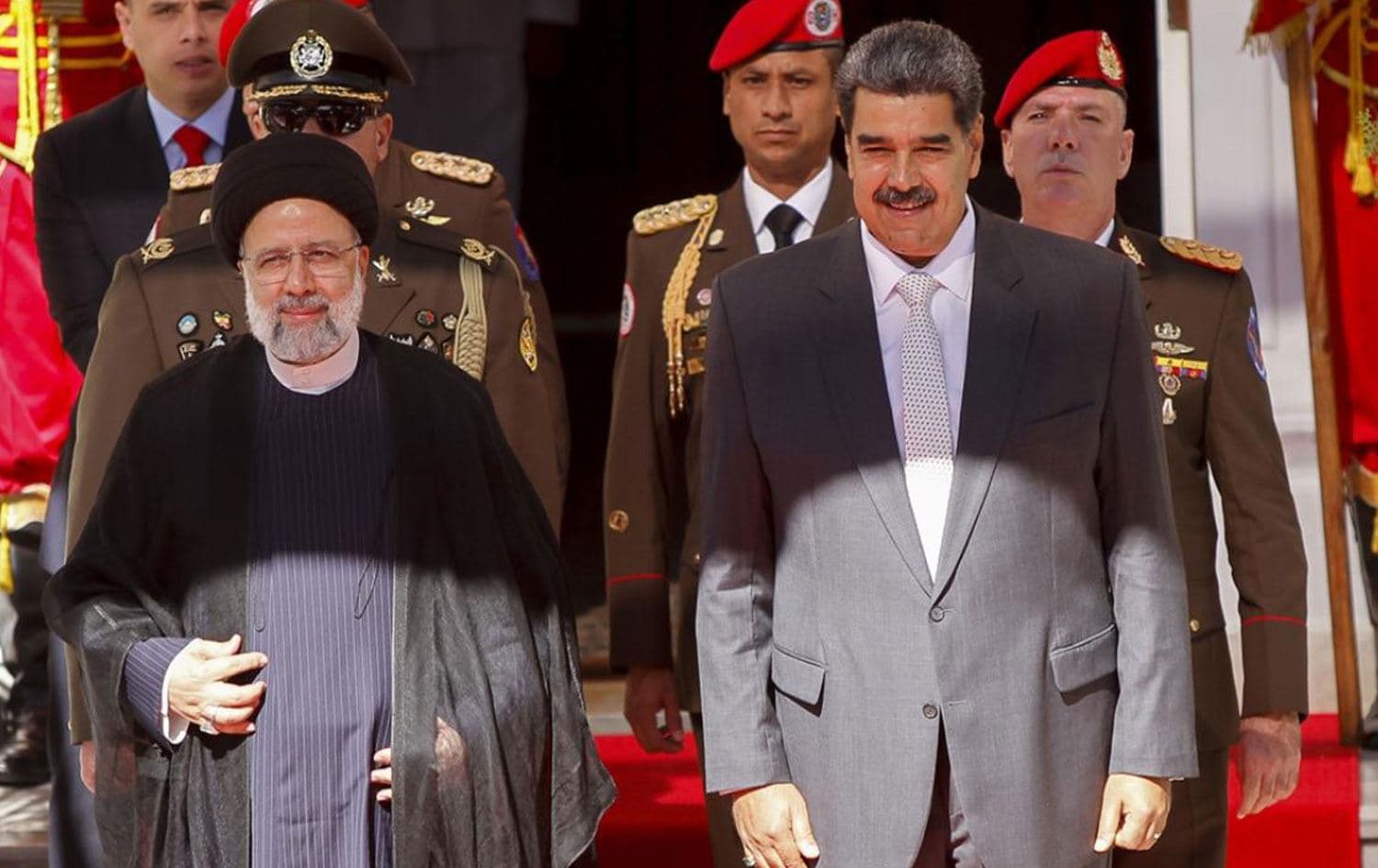 İran Cumhurbaşkanı Reisi & Venezuela Devlet Başkanı Maduro  Foto: AA