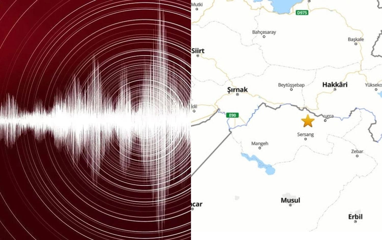 Kürdistan Bölgesi’nde deprem: Hakkari’de hissedildi! | Rudaw