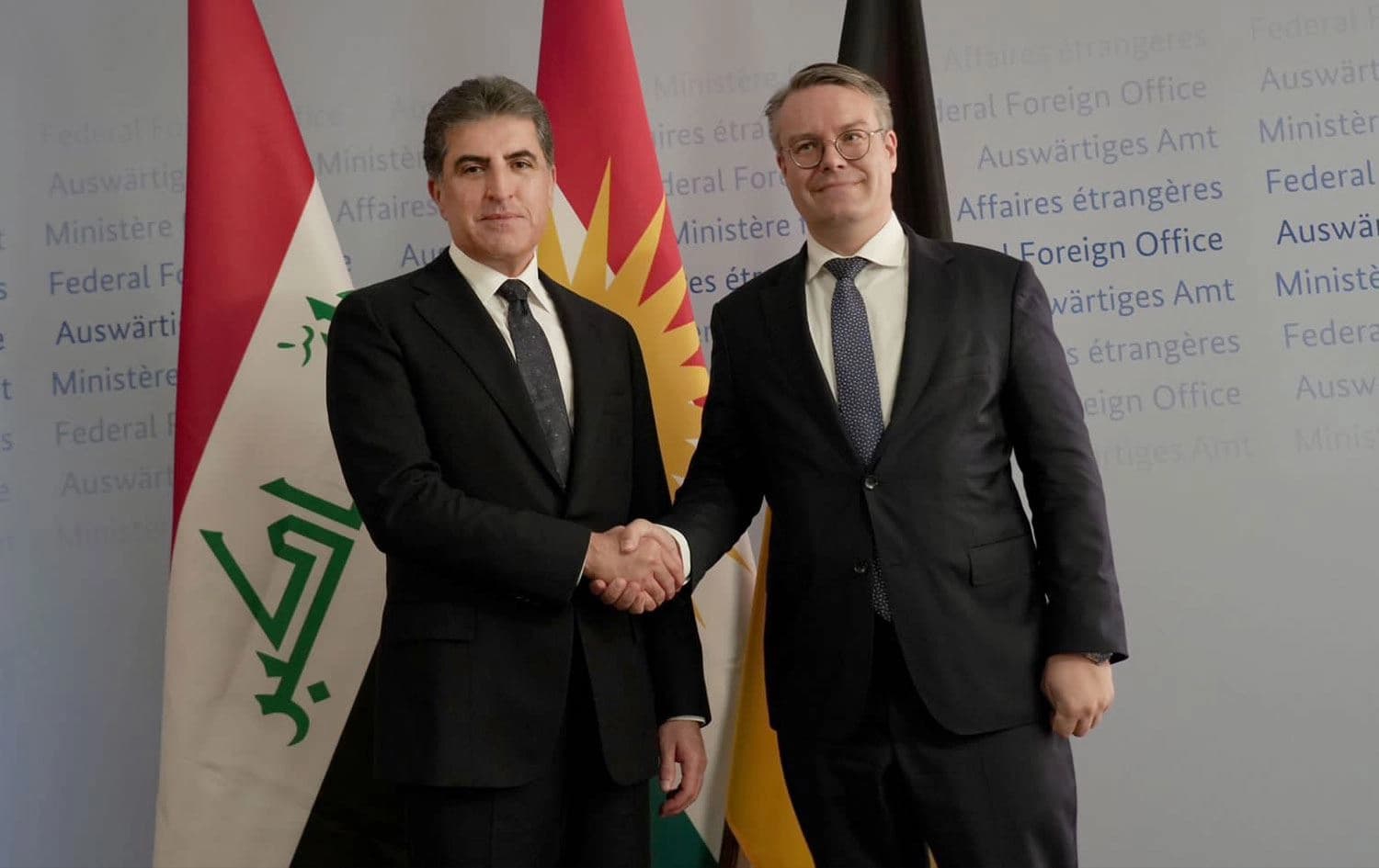 Almanya Dışişlerinden Sorumlu Devlet Bakanı Tobias Lindner & Başkan Neçirvan Barzani