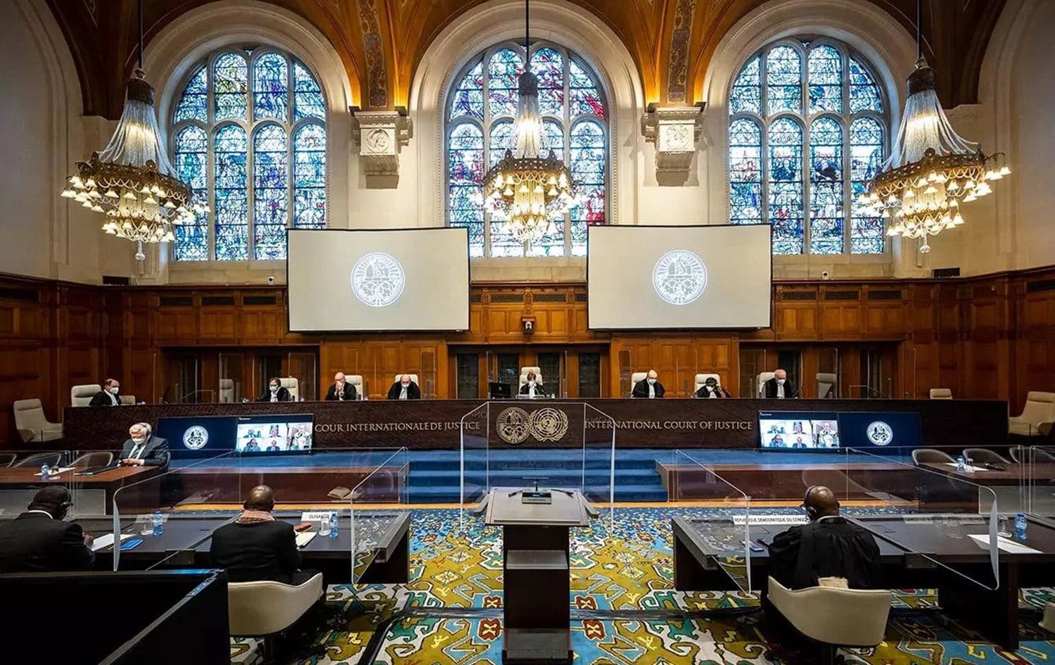 The International Court of Justice during a session. Photo: ICJ